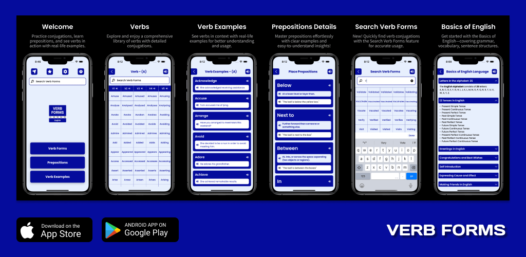 Verb Forms - English gallery image