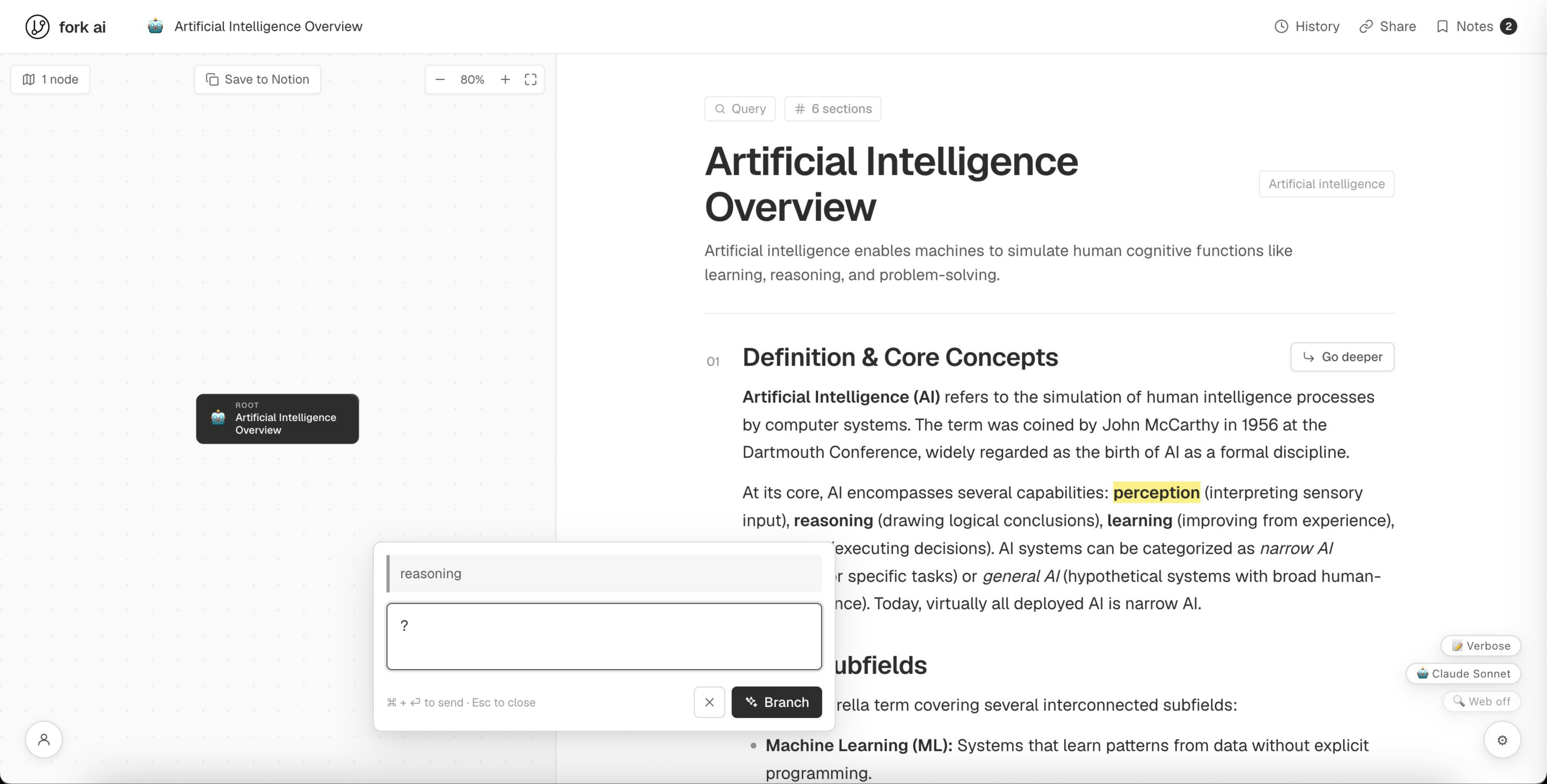 fork ai gallery image
