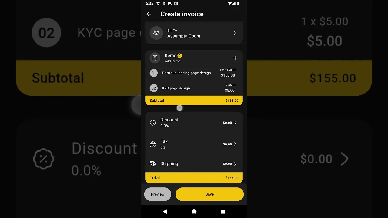 Billinox - Invoice App gallery image