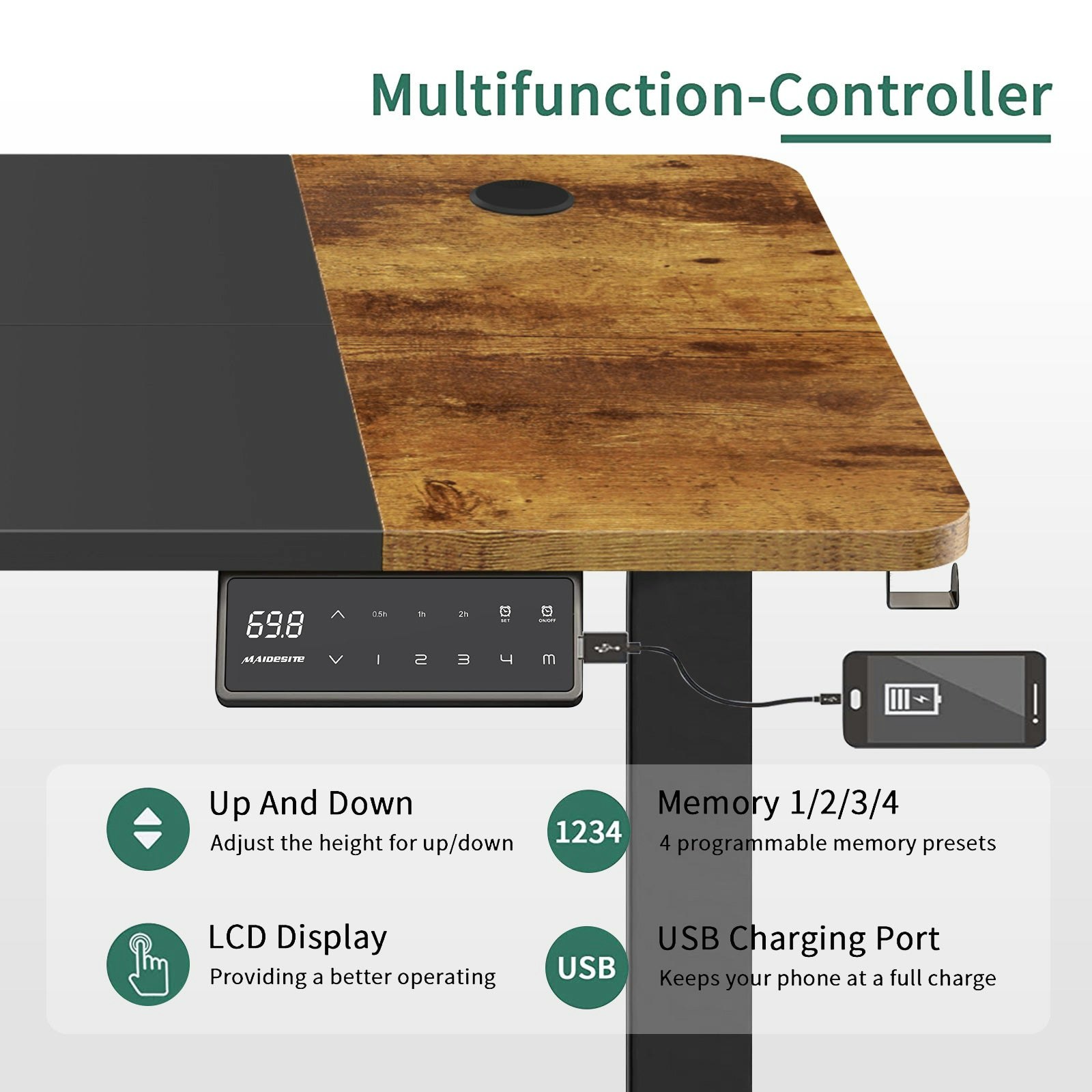 Maidesite  S1 Pro standing desk gallery image