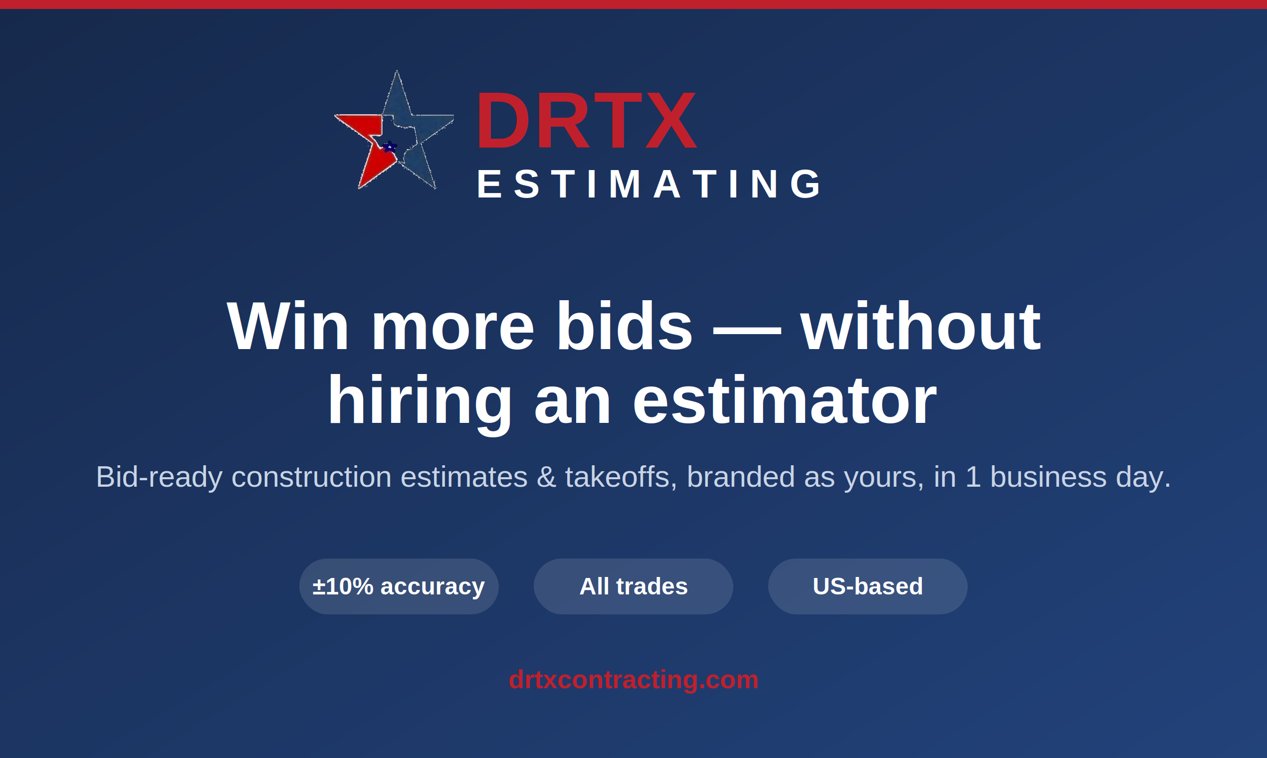 DRTX Estimating gallery image