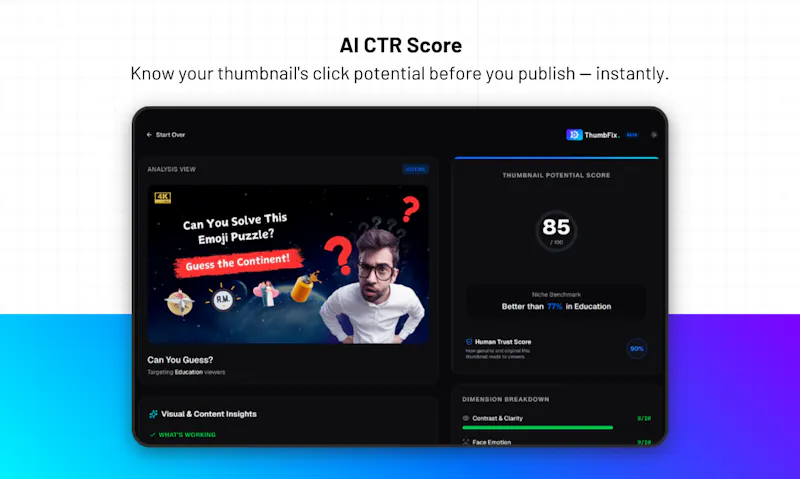 ThumbFix (Beta) screenshot 2