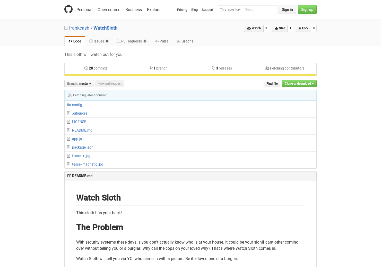 WatchSloth - Smart Alarm