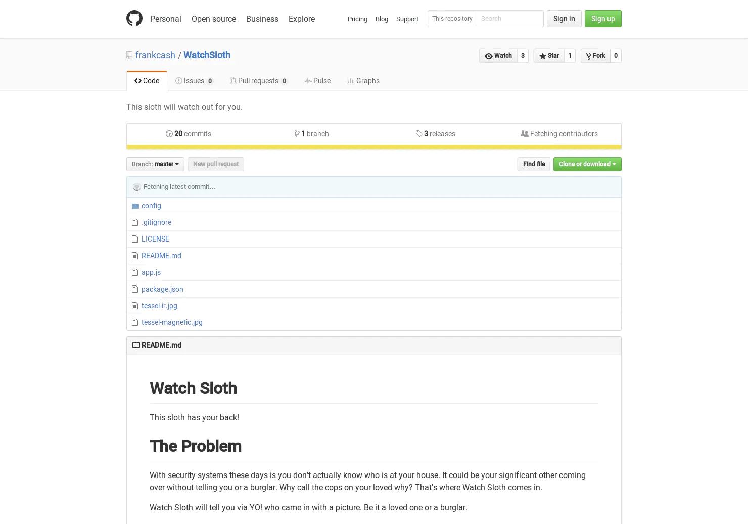 WatchSloth - Smart Alarm