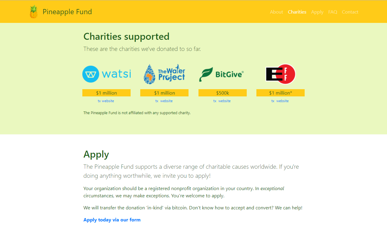 The Pineapple Fund gallery image