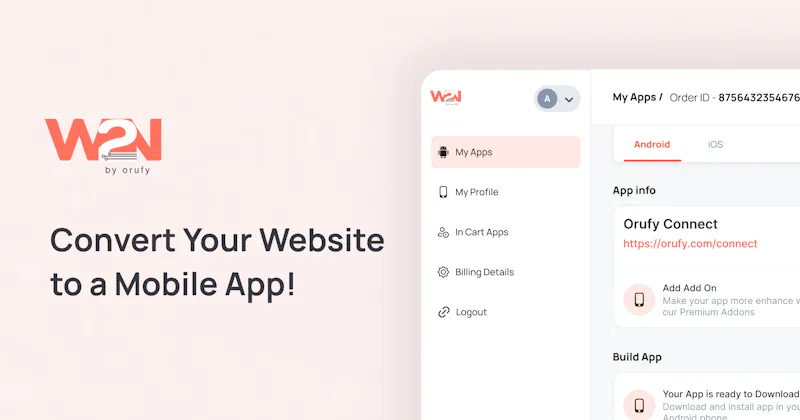 Webtonative screenshot 1
