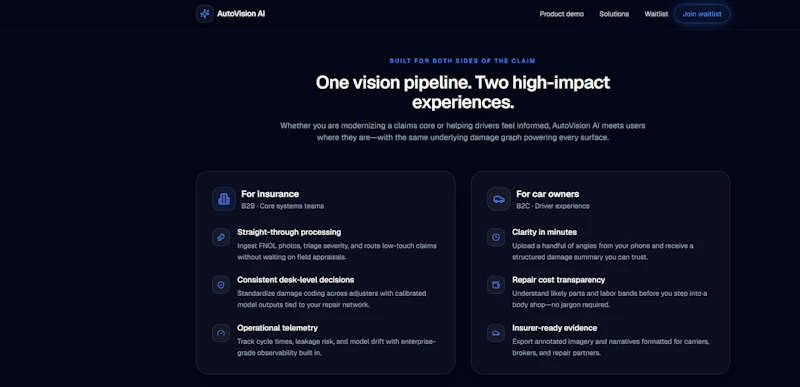 AutoVision AI-Vehicle Damage Assessment screenshot 3