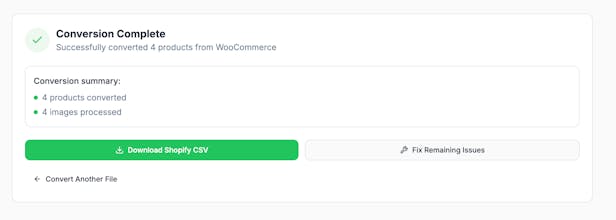 CSV Fixer for Shopify gallery image