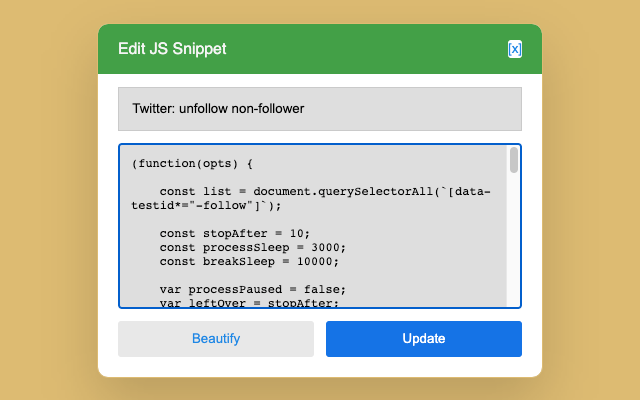 jsSnippet gallery image