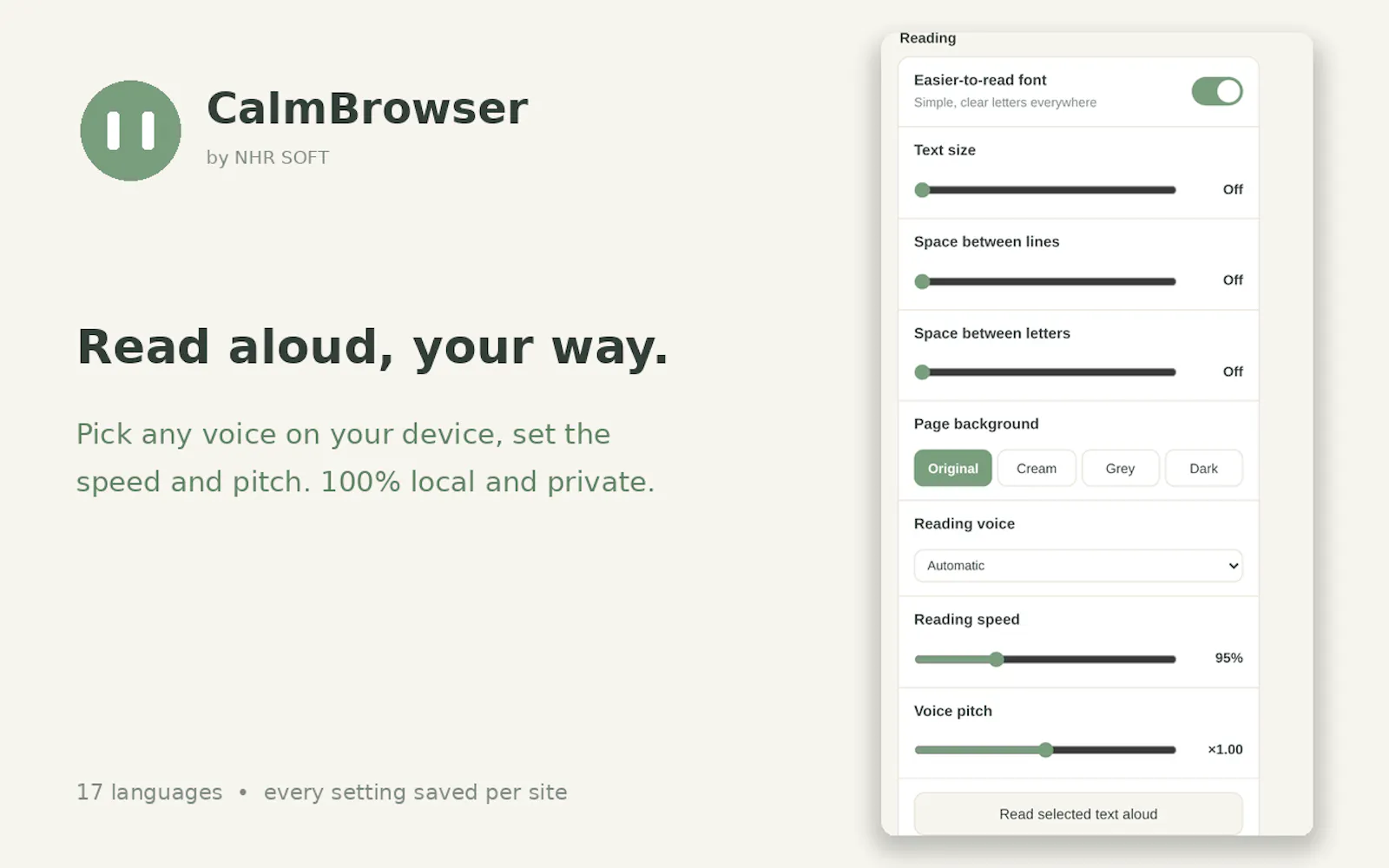 CalmBrowser screenshot 5