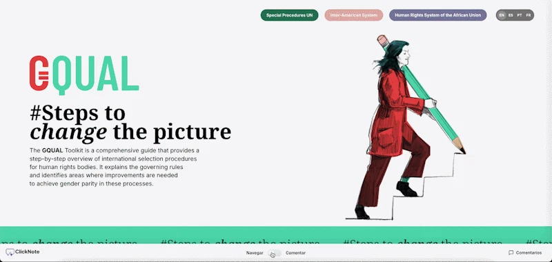 ClickNote screenshot 2