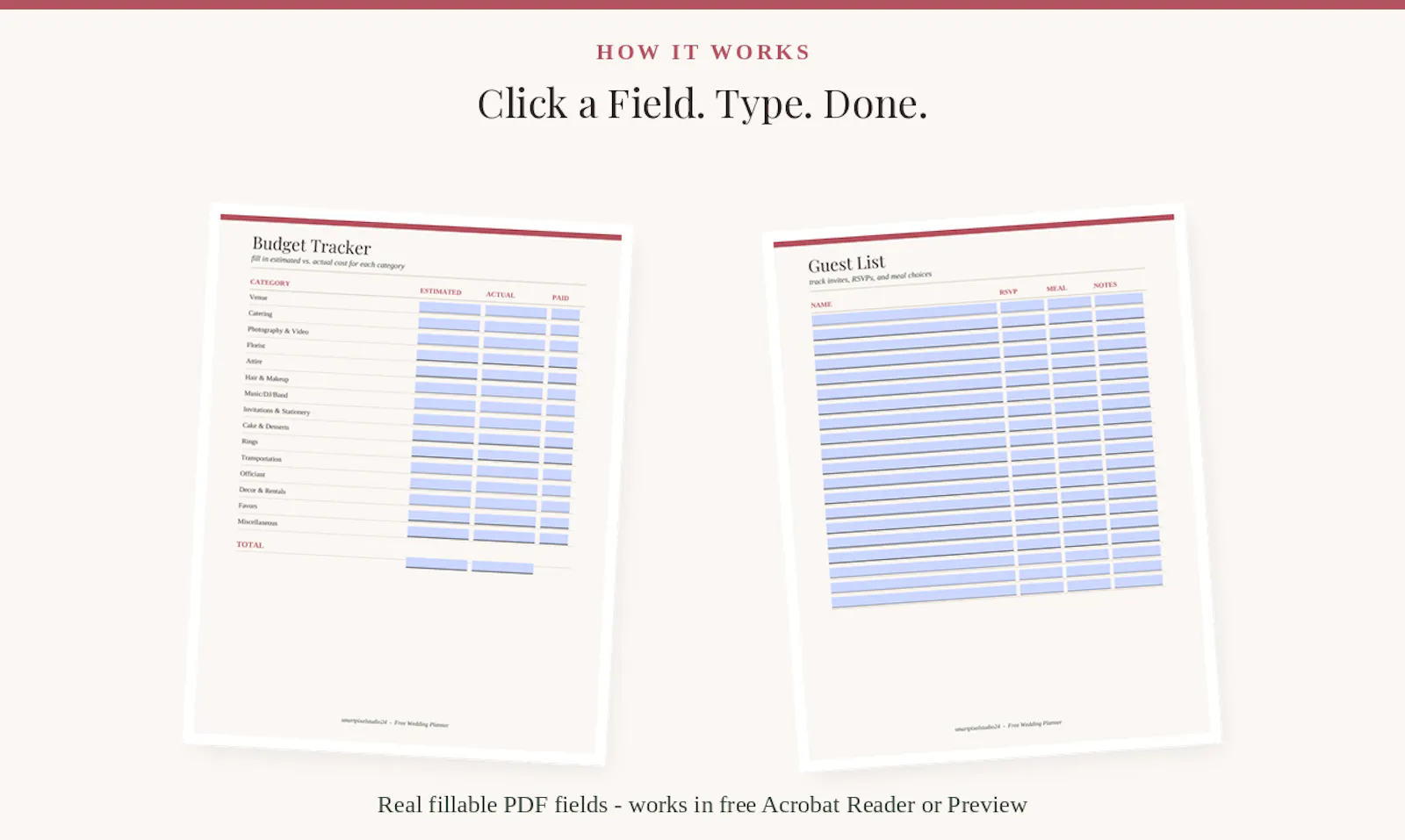 Free Wedding Planner screenshot 3