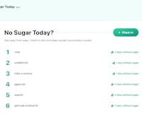 No Sugar Today media 1