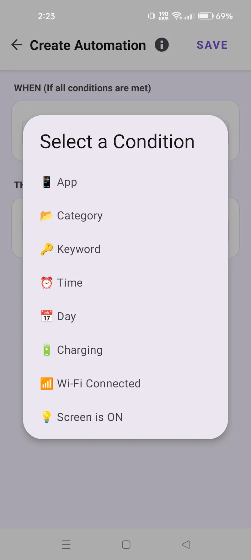 NotifySense: Notifications Log screenshot 2
