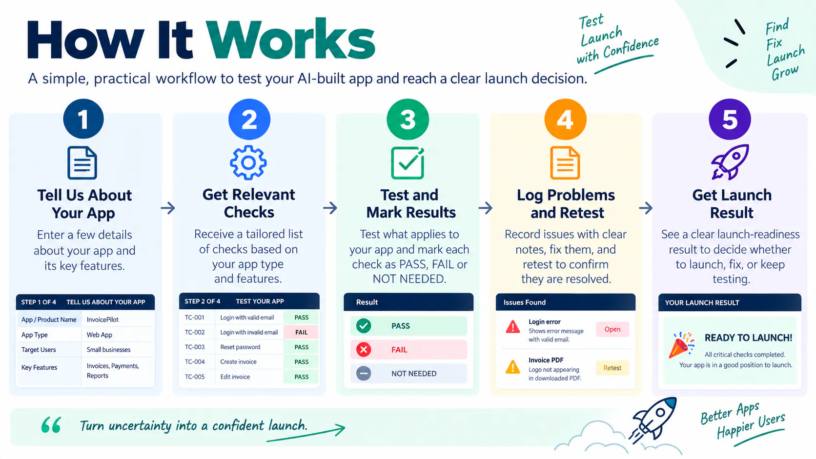 AI-Built App Launch Checker gallery image