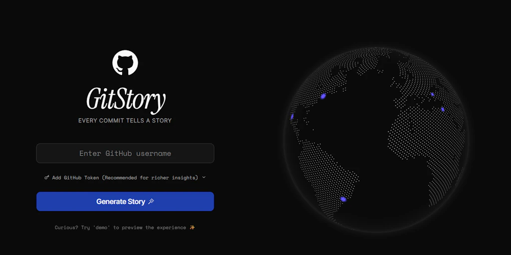 GitStory:將您的 GitHub Commit 轉化為電影般的敘事