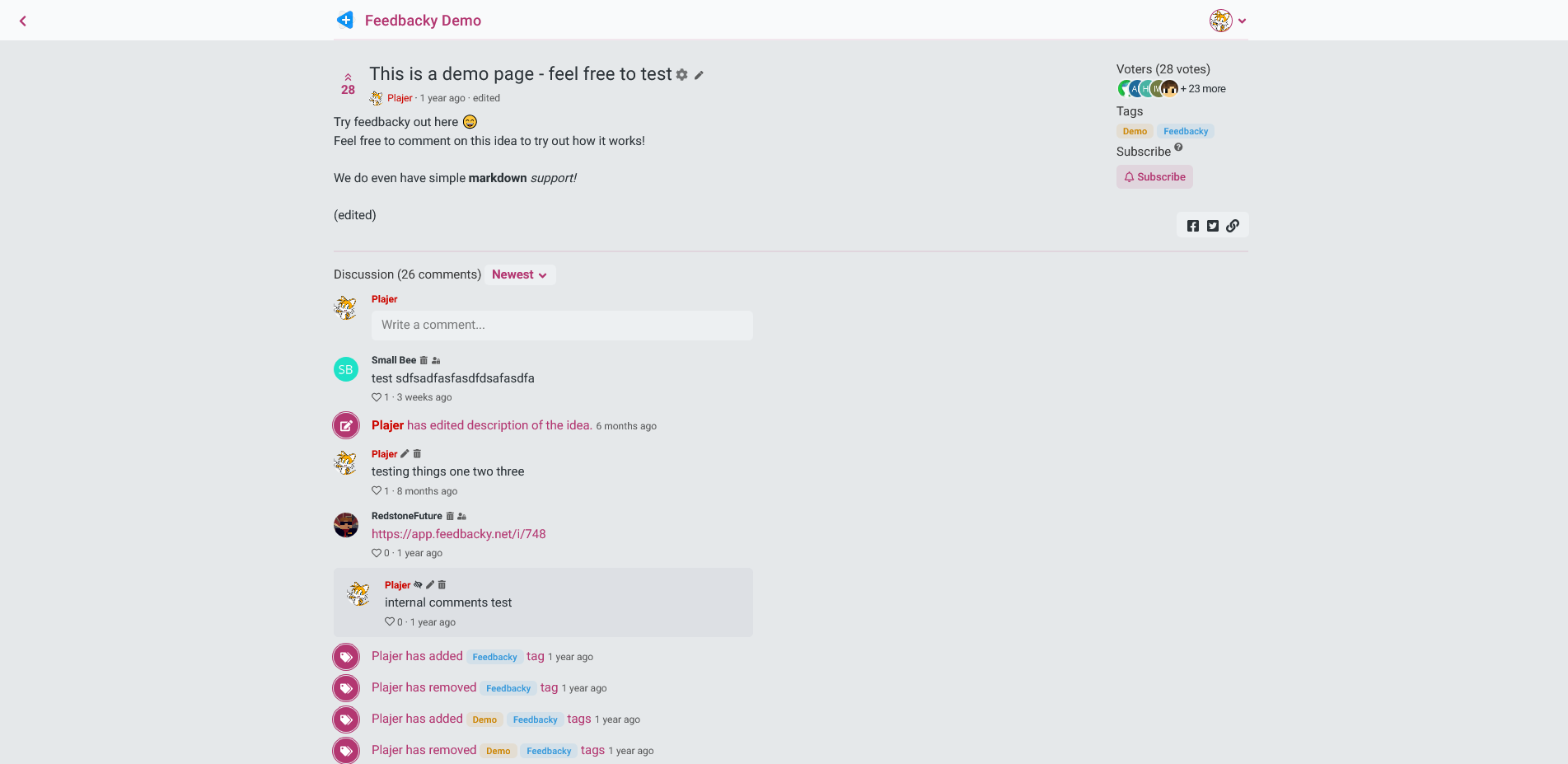 Feedbacky gallery image