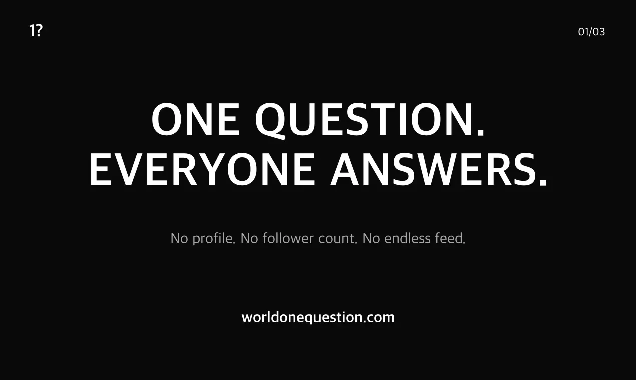one question gallery image
