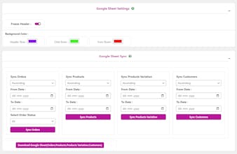 Google Sheet Connector for WooCommerce gallery image