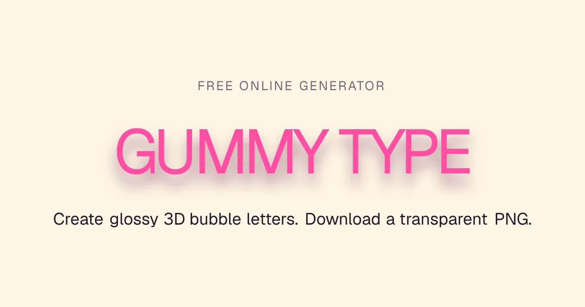 GummyType gallery image