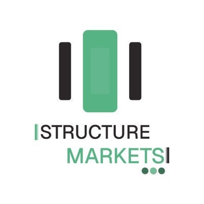 Structure Markets - Product Hunt launch logo and brand identity
