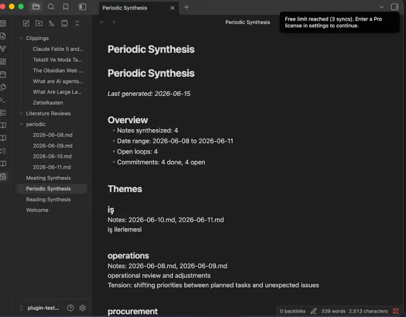 Periodic Notes Synthesizer screenshot 1
