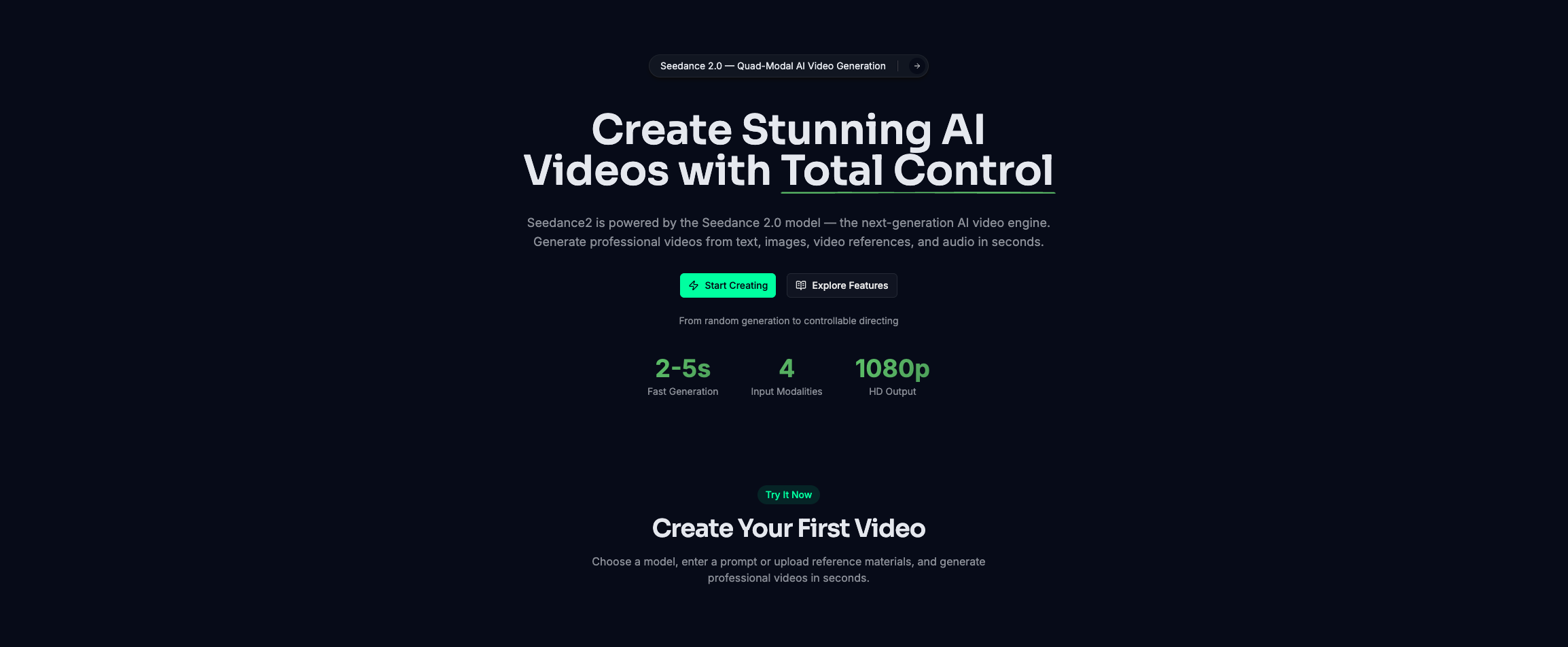 Seedance2 AI Video Generator gallery image