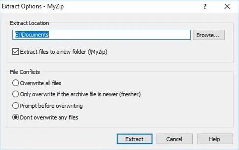 Express Express zip poppression software media 3