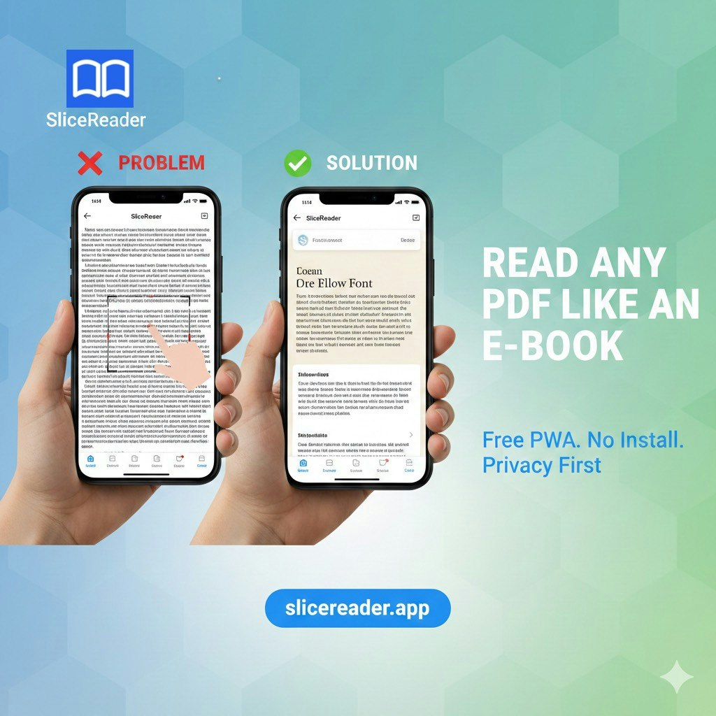 SliceReader - Main product screenshot demonstrating key features and user interface