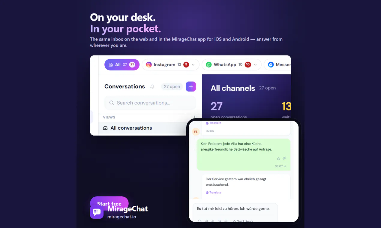 MirageCHAT gallery image