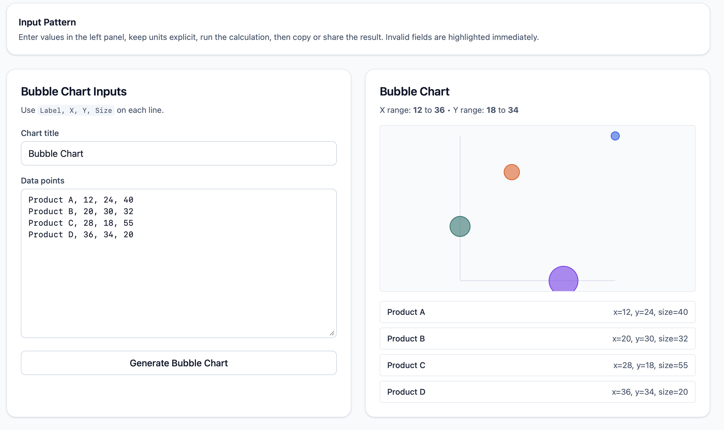 Useful one-page tools for real work - Screenshot 3 showing product features and functionality