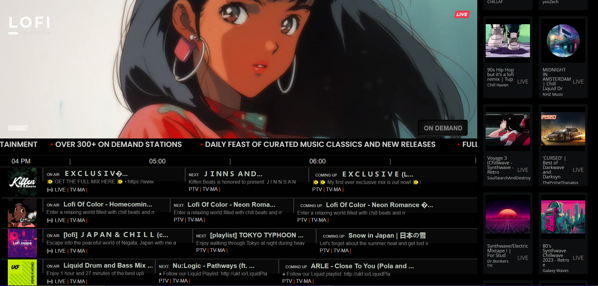 Media Lofi Television - Lofi TV adalah platform streaming dengan Tubi - Pluto Style EPG. 2