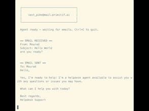 Primitif: Mail & Approval for AI Agents gallery image