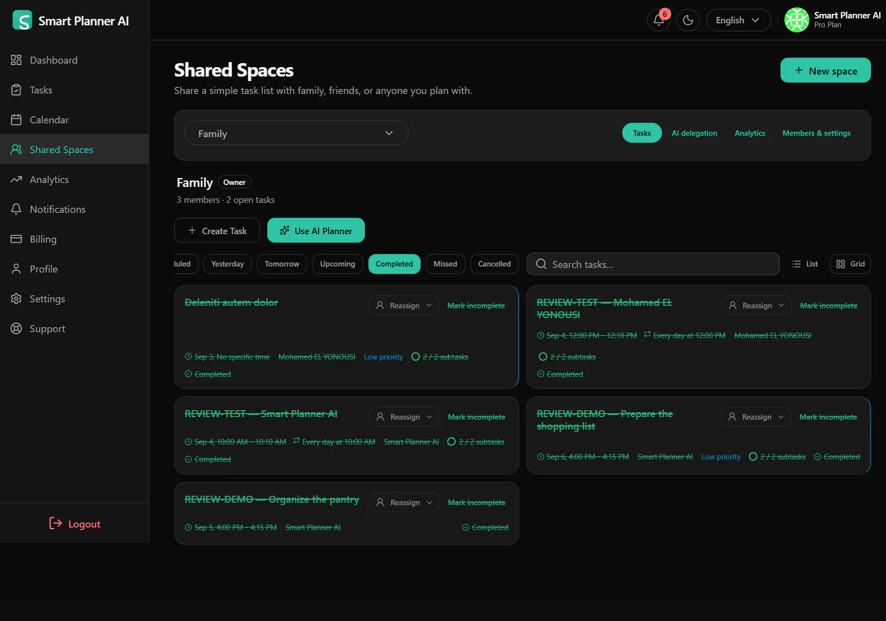 Smart Planner AI gallery image