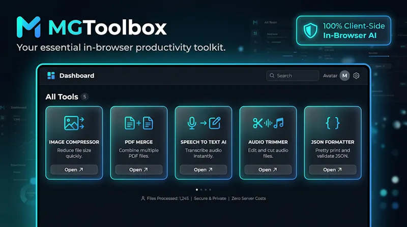 MGToolbox screenshot 2
