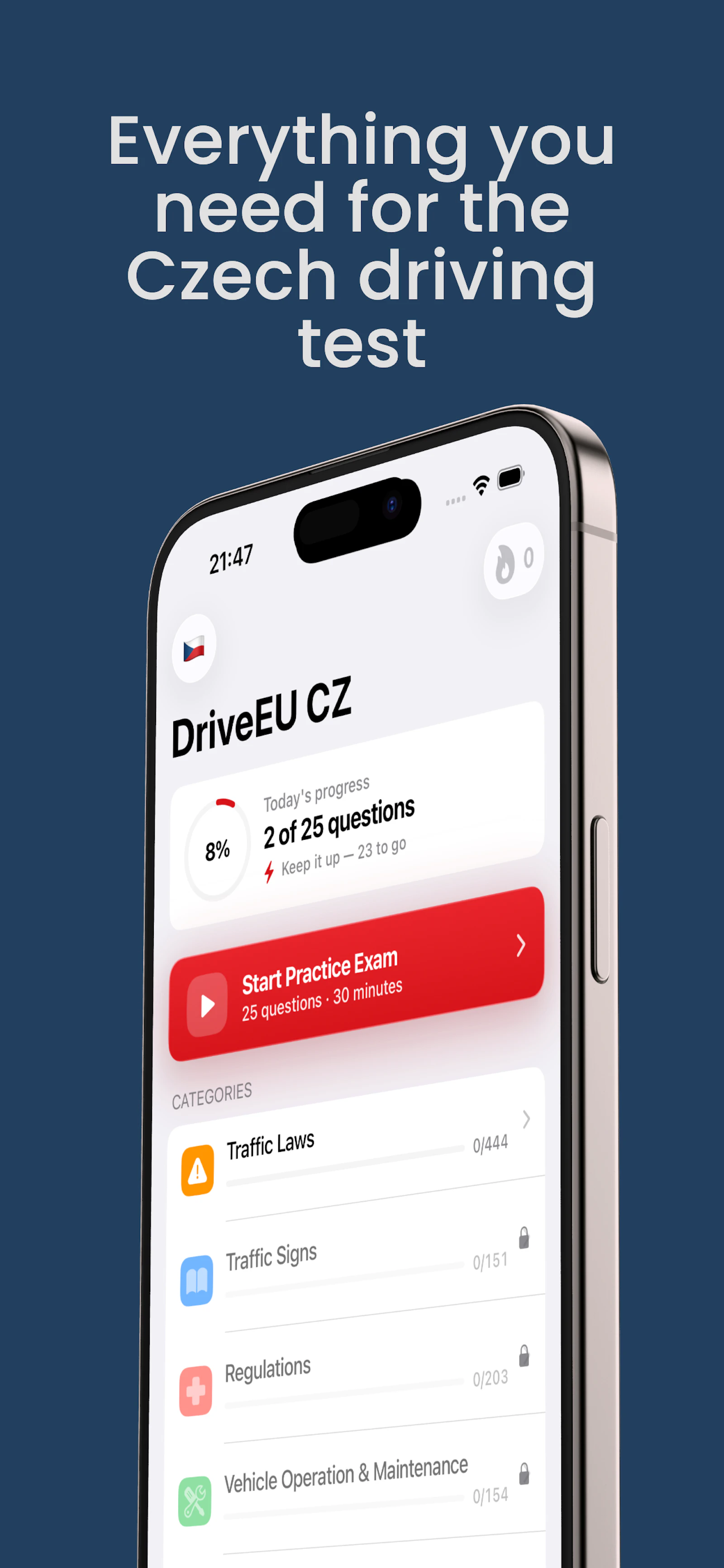 DriveEU CZ screenshot 1