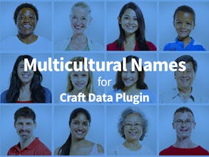 Multicultural Names for the InVision Craft Data plugin for Sketch and Photoshop gallery image