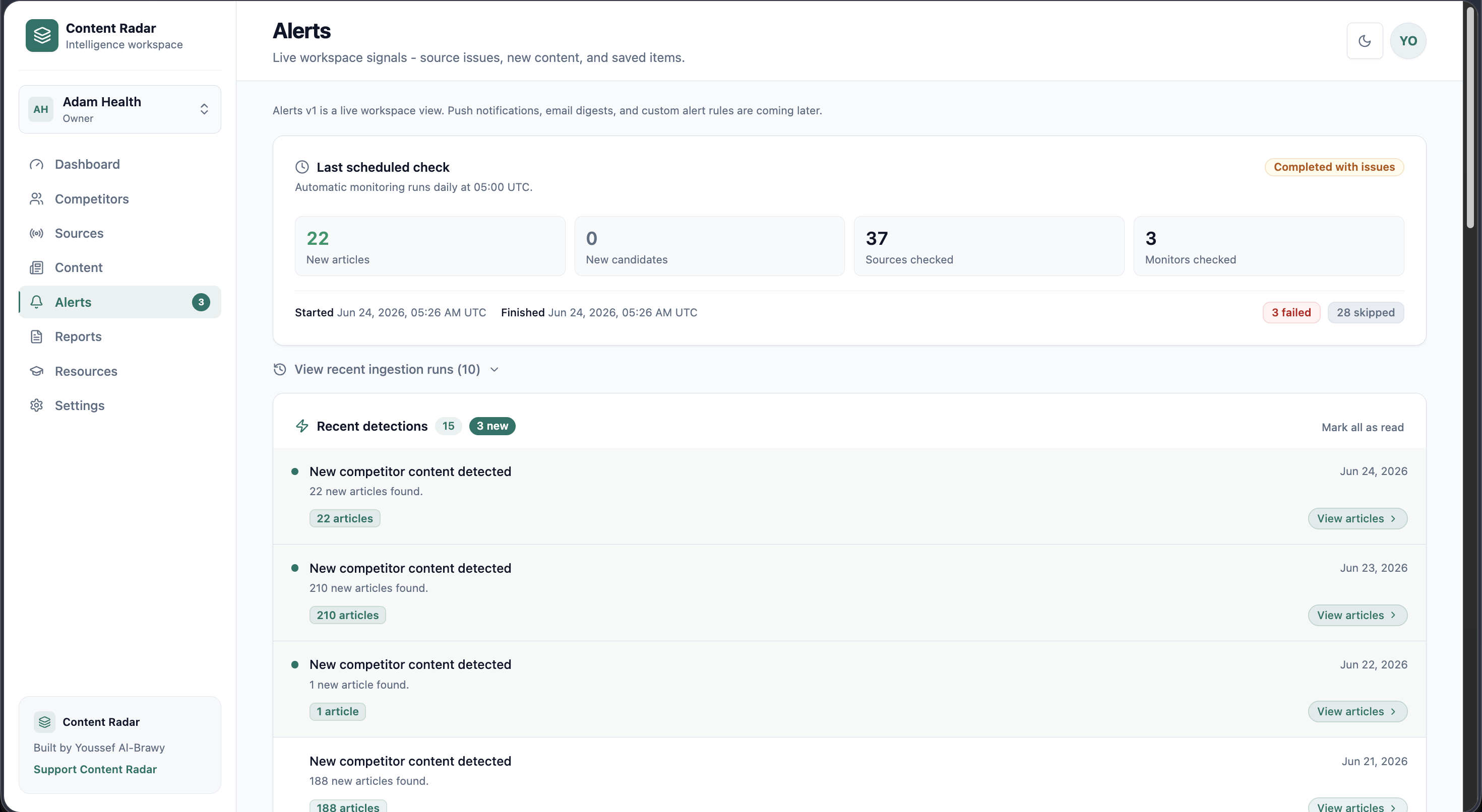 Content Radar gallery image