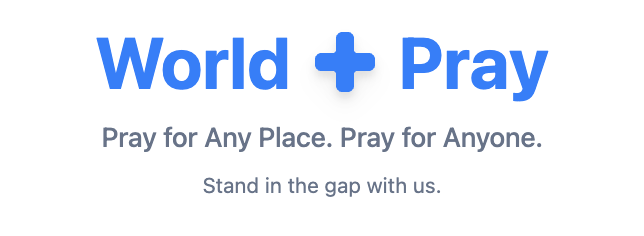 WorldPray - Main screenshot showing features and interface