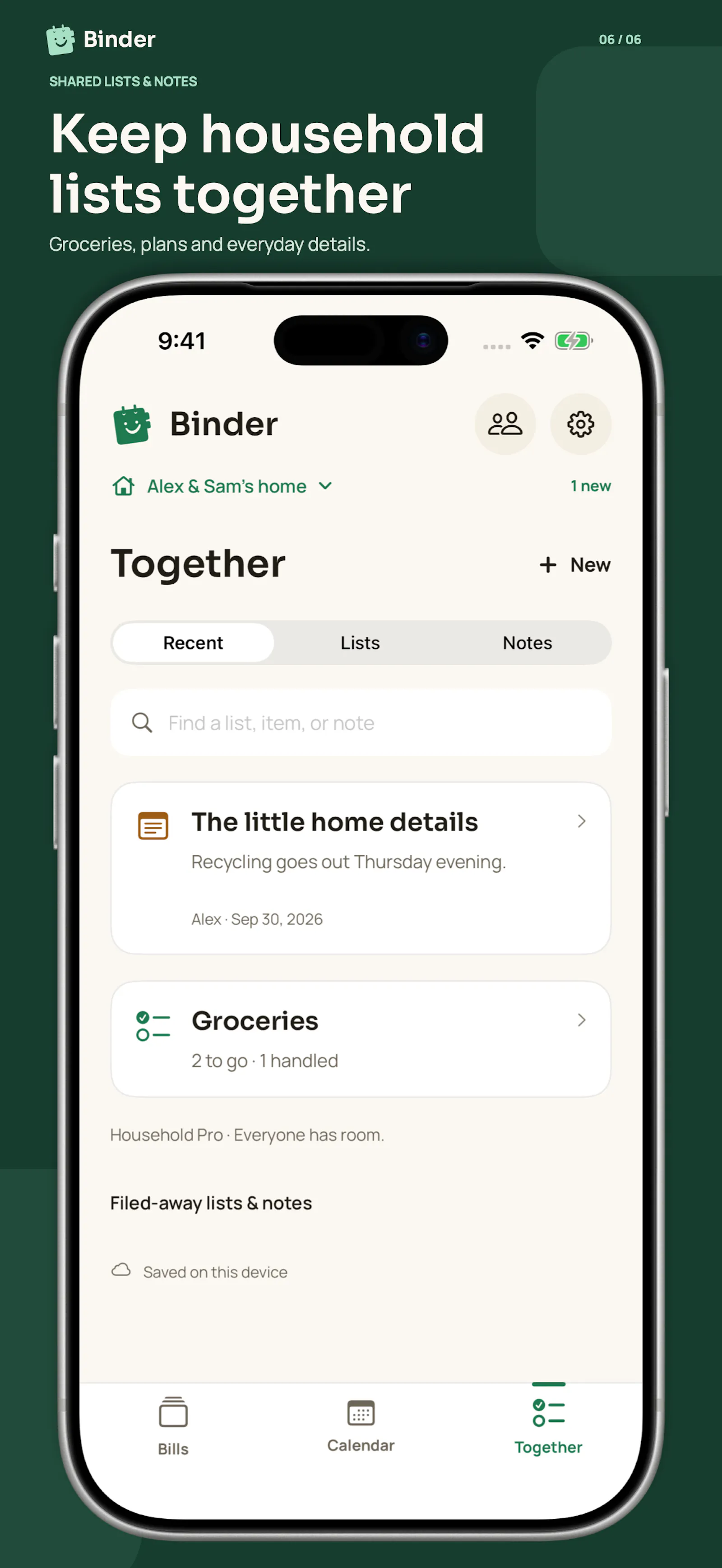 Binder 2.0 screenshot 6