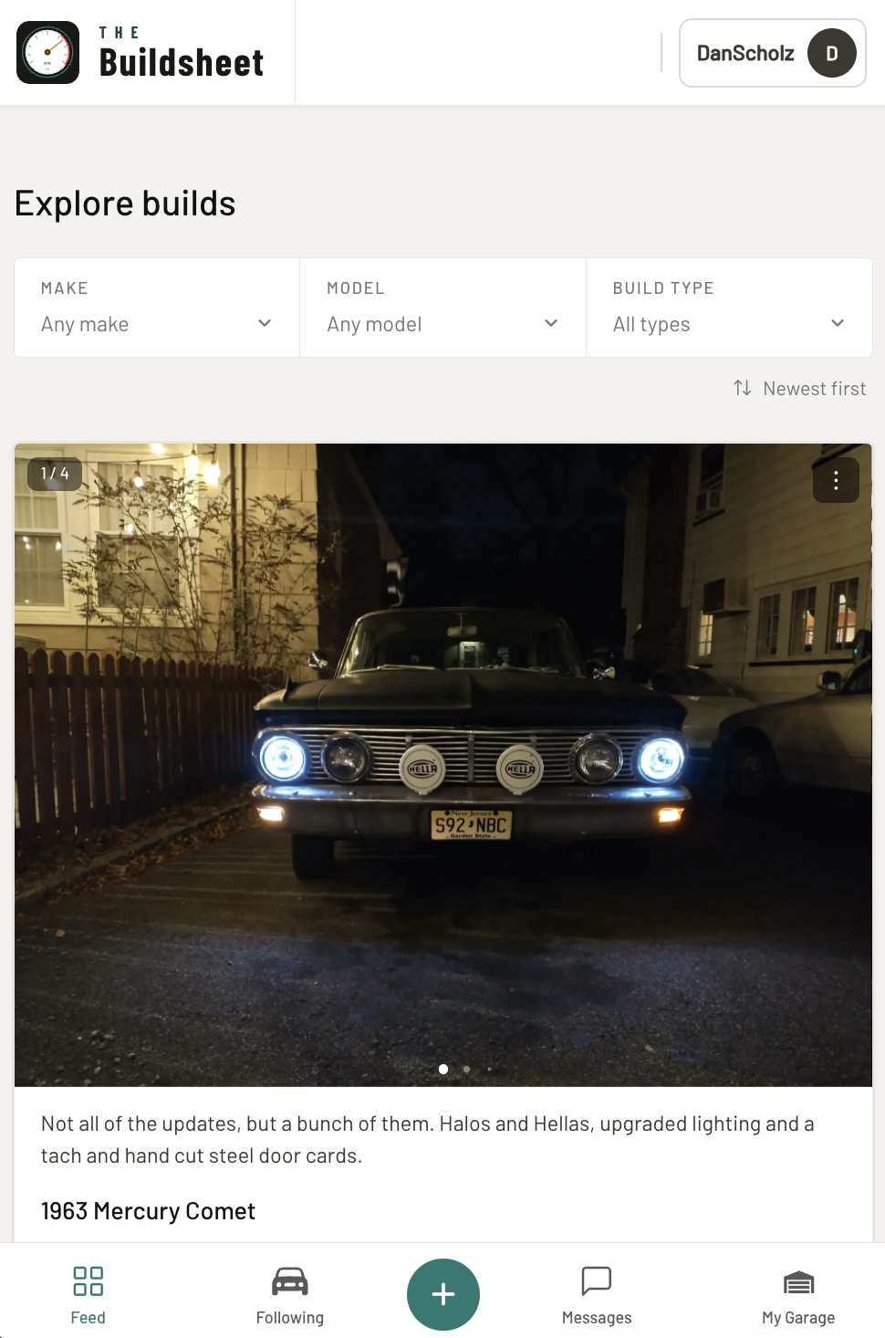 The Buildsheet gallery image