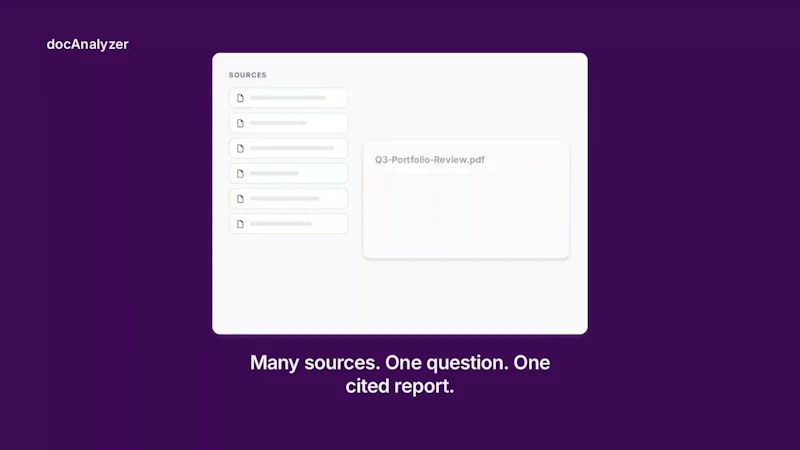 docAnalyzer v2 screenshot 1 (video preview)