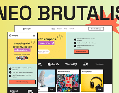 Neobrutalisme CSS media 3
