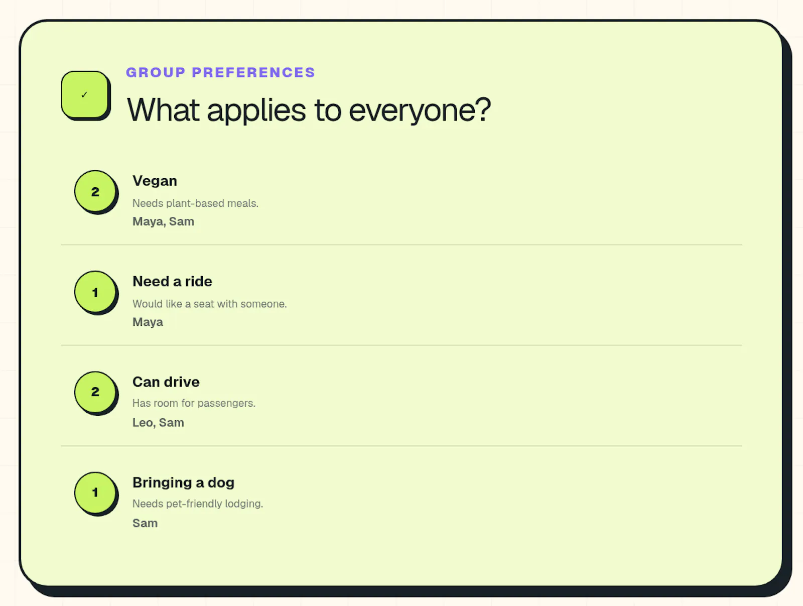 DayBingo screenshot 2