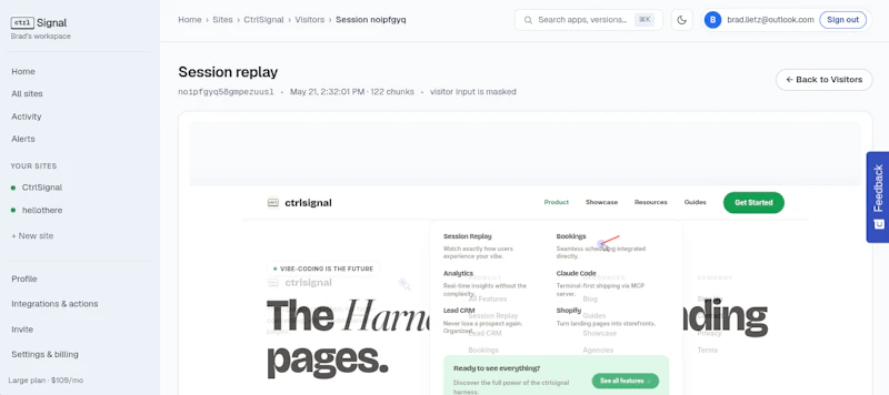 CtrlSignal screenshot 3