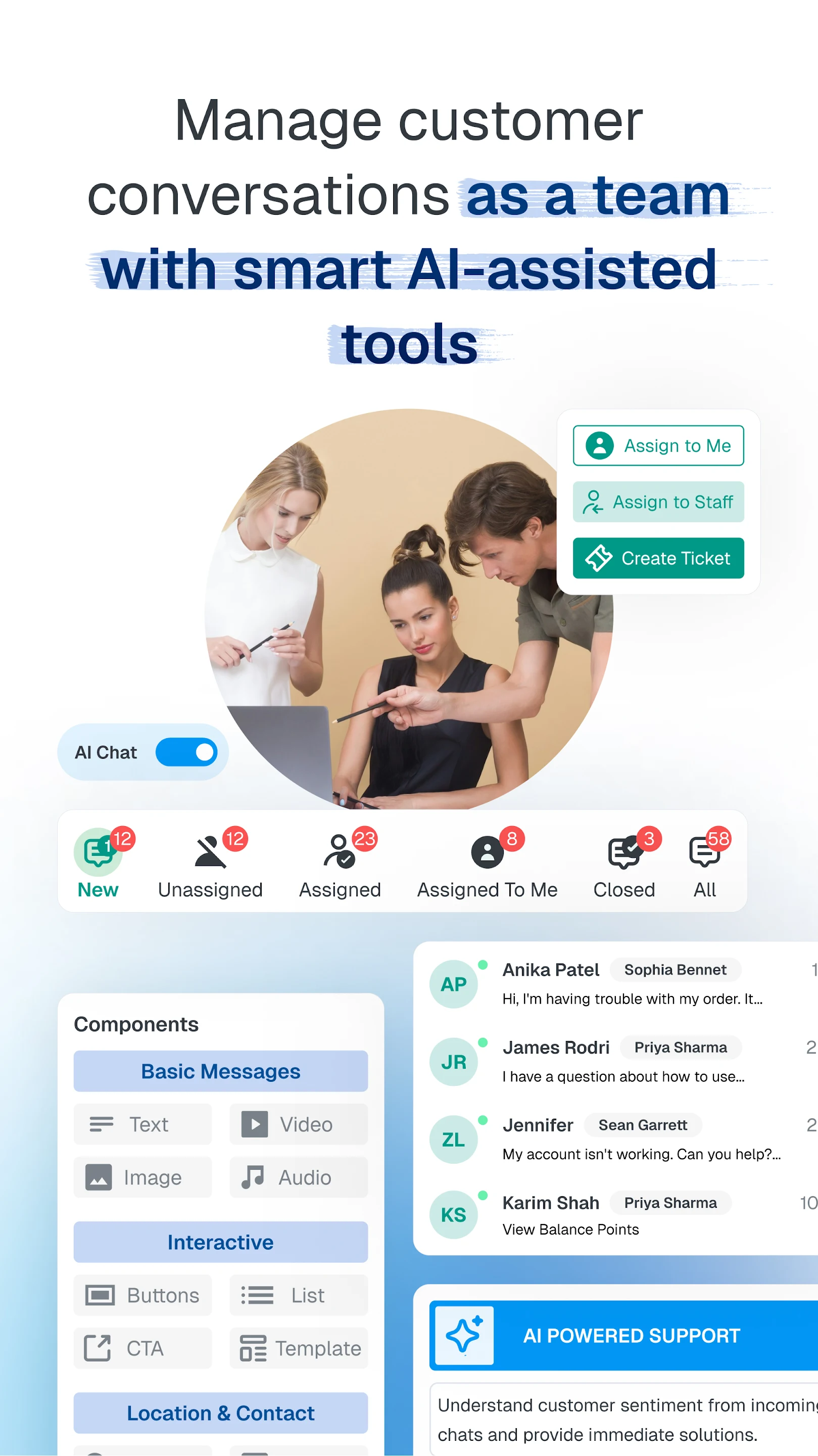 Mídia 4 de Avaliação - API de negócios do WhatsApp all-in-one |Automatizar bate -papos e crescer