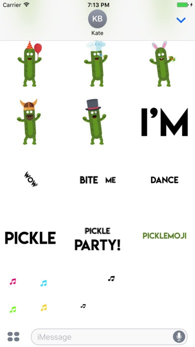 Picklemoji Sticker Pack gallery image