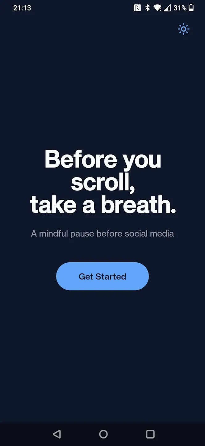 Banner del producto Mindful Scroll: Stop Scrolling