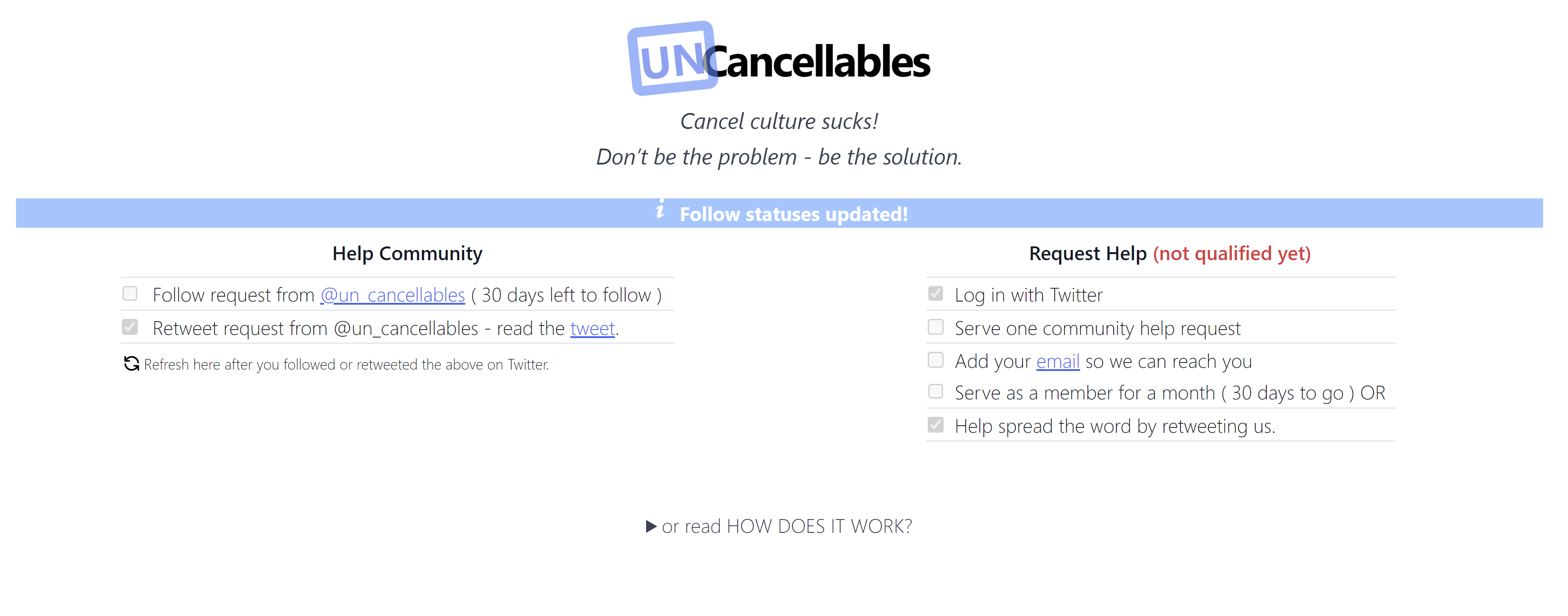 UNCELLABLE - Non lasceremo cadere i follower di Twitter! media 2