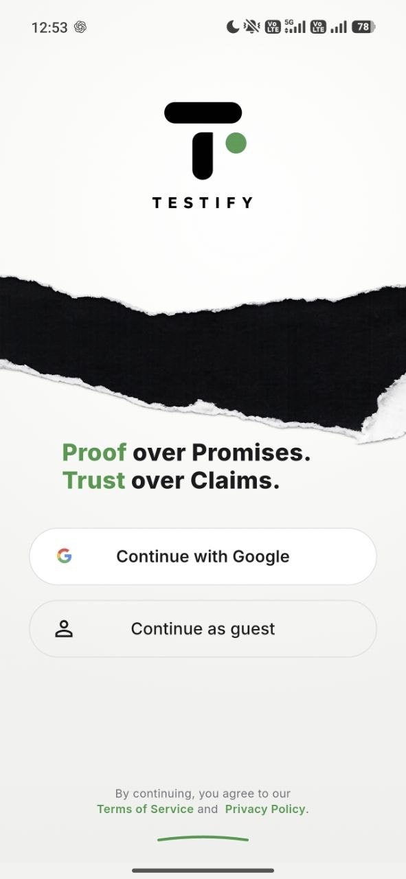 Testify gallery image